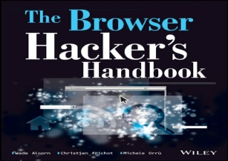 PDF The Browser Hacker's Handbook full