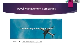 Travel Management Companies