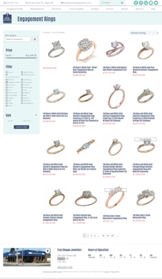 Engagement Rings in Calgary