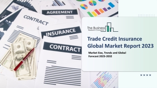 Trade Credit Insurance Market Size, Share, Analysis, Growth, Overview 2023-2032