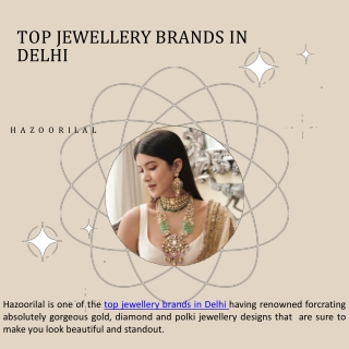 Top Jewellery Brands in Delhi