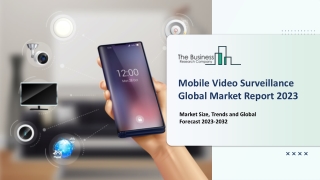 Mobile Video Surveillance Market Size, Opportunities And Strategies 2023-2032