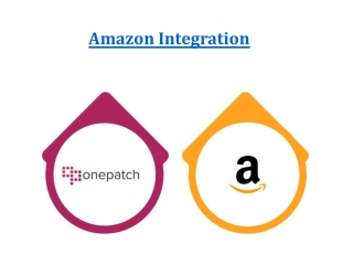 Amazon Marketplace Integration Solution | Product Listing & Inventory Management