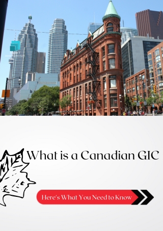 What is GIC in Canada