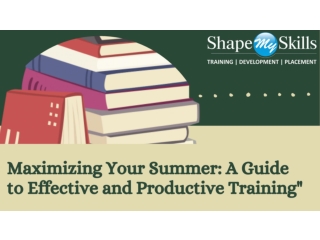 Online Summer Training