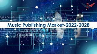 Music Publishing Market Size, Share, Industry Analysis 2022-28