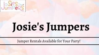 Book Bounce House & Party Rentals Greenville, SC - Josie’s Jumpers