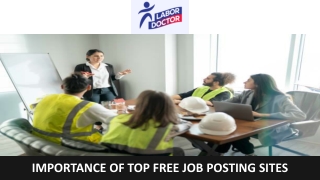 Importance of Top Free Job Posting Sites