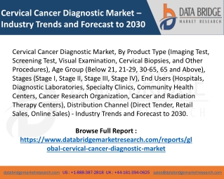 Cervical Cancer Diagnostic Market