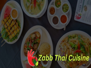 Satisfy Your Vegan Cravings in Orange County at Zabb Thai Cuisine