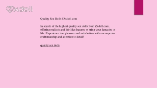 Quality Sex Dolls   Zxdoll.com