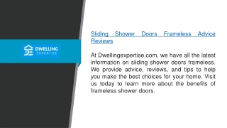 Sliding Shower Doors Frameless Advice Reviews  Dwellingexpertise.com