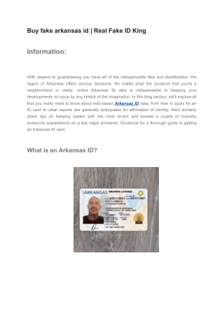 Buy fake arkansas id _ Real Fake ID King