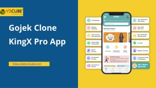 Gojek Clone KingX Pro App Digitize your On Demand Business