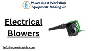 Electrical Blowers