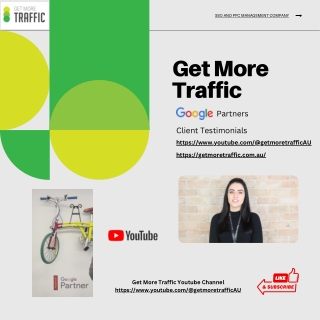 Get More Traffic - Client Testimonials - Youtube