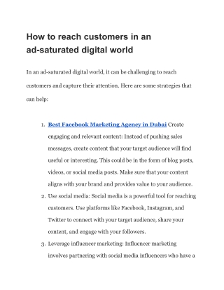 digital solutions