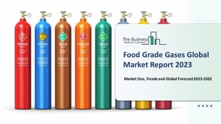 Food Grade Gases Market Growth Trajectory, Key Drivers And Trends