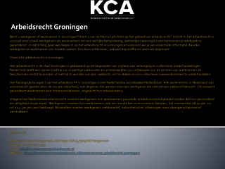 Arbeidsrecht Groningen