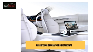 Car Interior Decorators Bhubaneswar