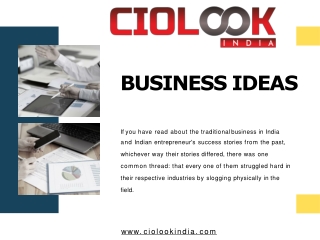 10 Best Online Business Ideas from Home | ciolookindia