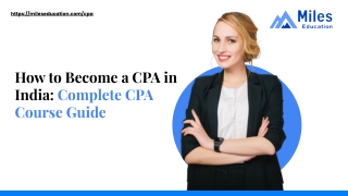 How to Become a CPA in India: Complete CPA Course Guide