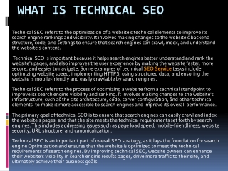 What is Technical SEO