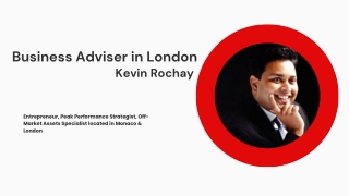 Kevin Rochay Best Business Adviser in London