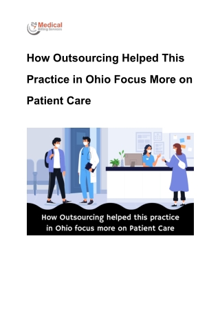 How Outsourcing Helped This Practice in Ohio Focus More on Patient Care