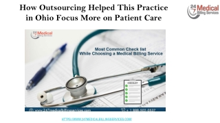 How Outsourcing Helped This Practice in Ohio Focus More on Patient Care