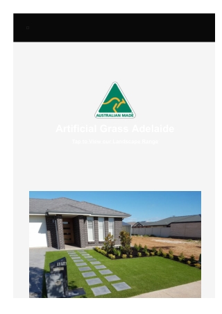 Artificial Grass Adelaide