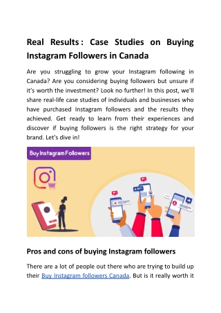 Real Results _ Case Studies on Buying Instagram Followers in Canada