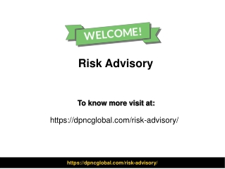 Risk Advisory