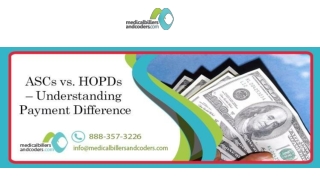 ASCs vs HOPDs – Understanding Payment Difference