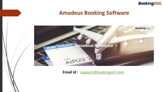 Amadeus Booking Software