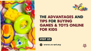 The Advantages and Tips for Buying Games & Toys Online for Kids