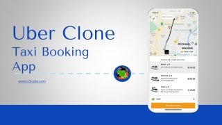 Reliable Uber Clone Taxi Booking App in the Market