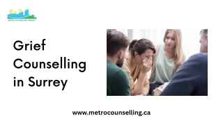 Grief Counselling in Surrey