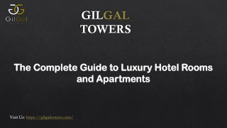 Luxury Hotel Rooms and apartments