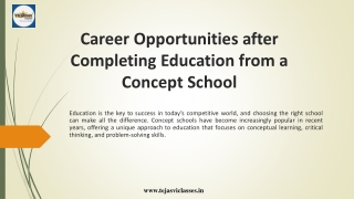 Best Concept School in Vadodara - Tejasvi Classes