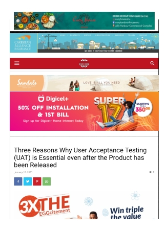 Three Reasons Why User Acceptance Testing (UAT) is Essential even after the Product has been Released