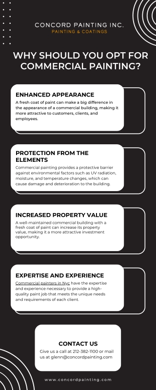 Why should you opt for commercial painting