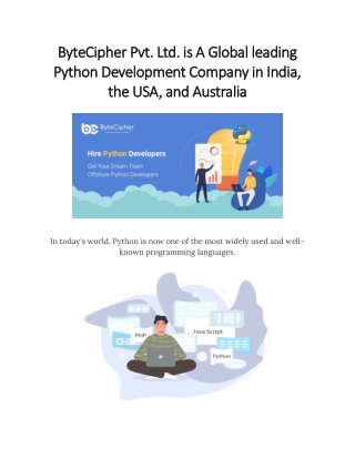 Hire Python Developers India