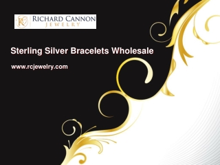 Best Sterling Silver Bracelets Wholesale - www.rcjewelry.com