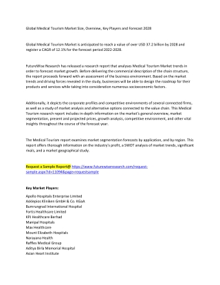Medical Tourism Market