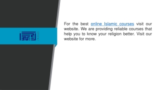 Online Islamic Courses en.al-dirassa.com