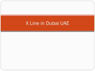 X Line in Dubai UAE