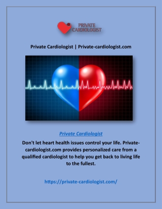 Private Cardiologist | Private-cardiologist.com