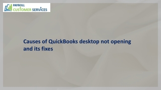 Best solutions to resolve for QuickBooks desktop not opening issue