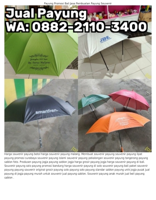 Ö882–2llÖ–ЗԿÖÖ (WA) Supplier Payung Jogja Payung Unik Jogja